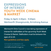 Youth week cinema EOI
