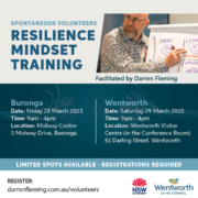Resilience mindset training