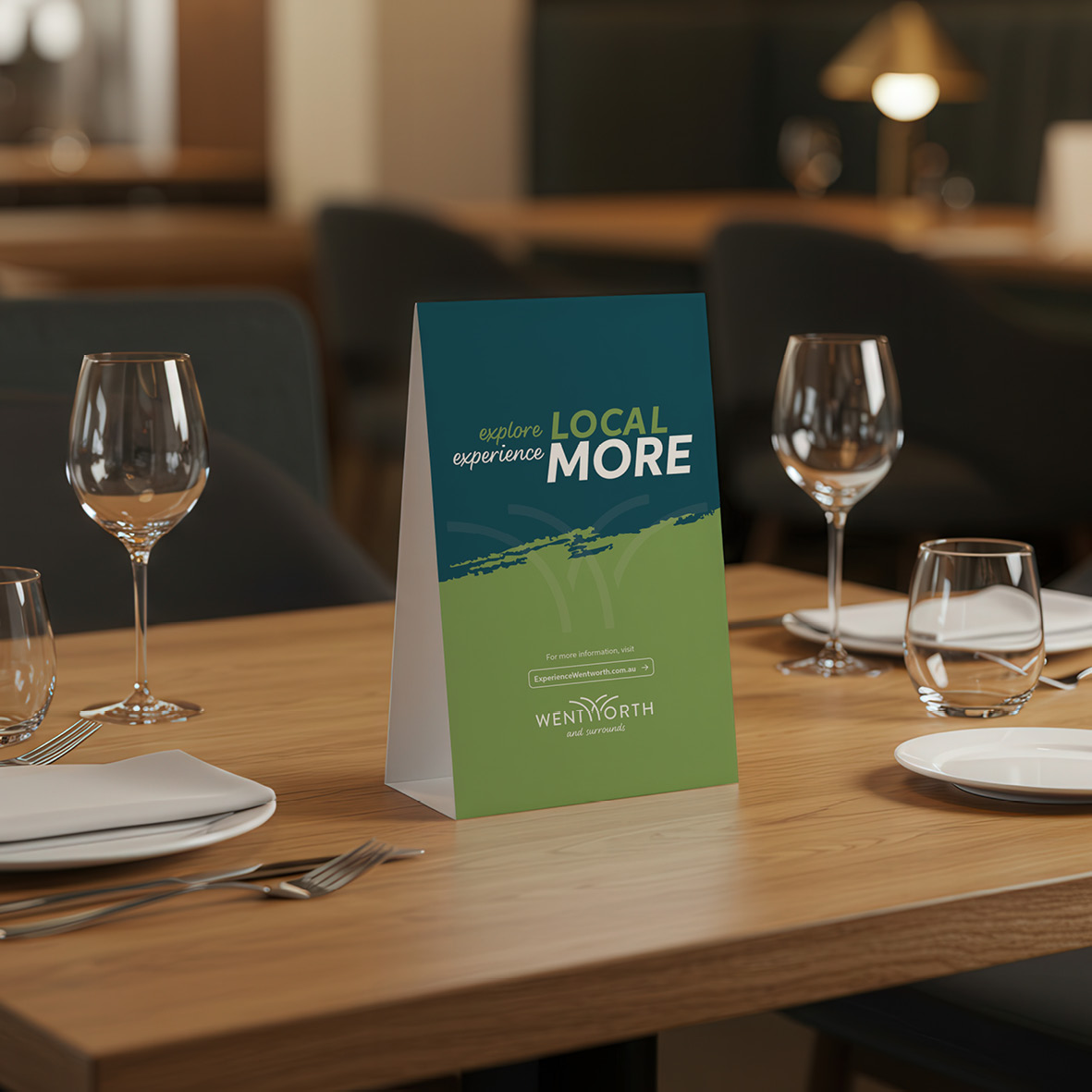 A5 Tent Card